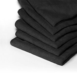 Πανάκια μικροϊνών (microfiber) μαύρα